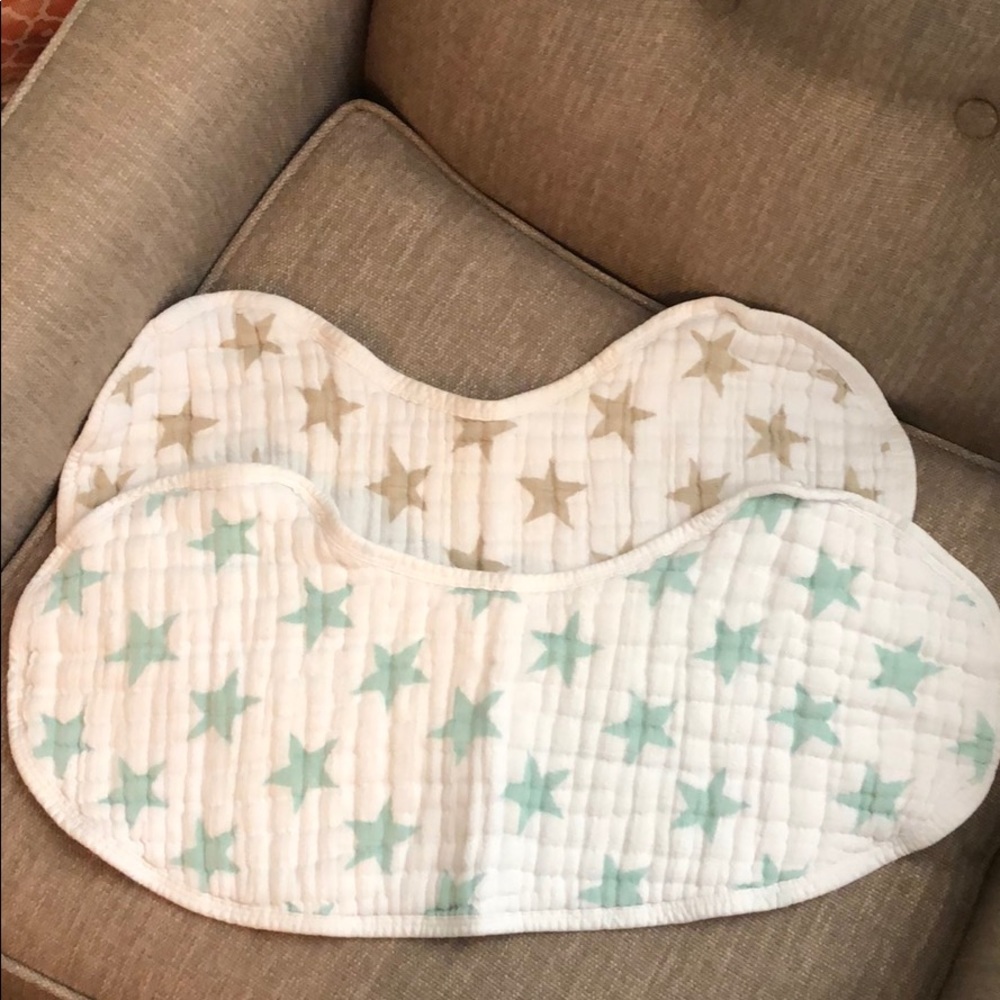 Aden + Anais Burp Cloth and Bibs